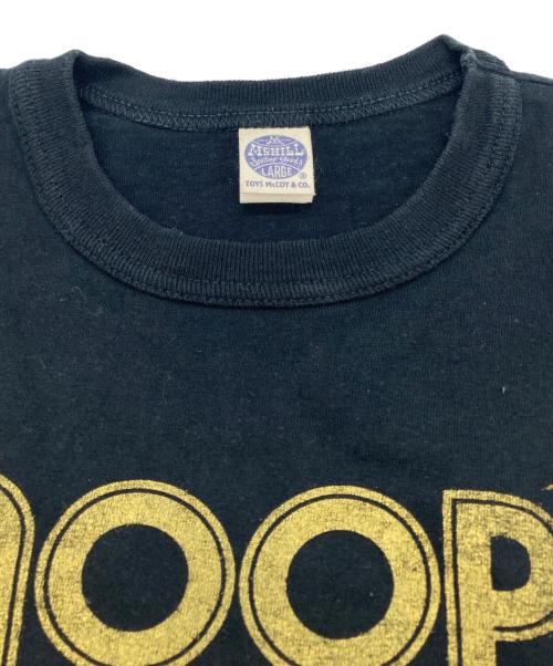 TOYS MCCOY（トイズマッコイ）TOYS MCCOY (トイズマッコイ) プリントTシャツ ブラック サイズ:Lの古着・服飾アイテム