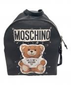 MOSCHINOモスキーノ）の古着「テディベア リュック」｜ブラック