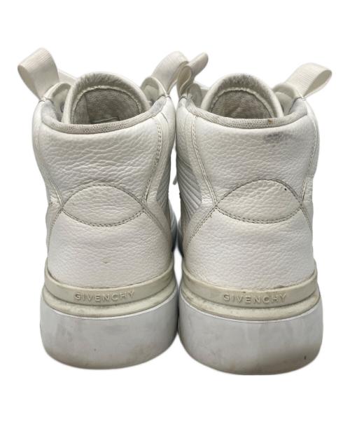 GIVENCHY（ジバンシィ）GIVENCHY (ジバンシィ) ハイカットスニーカー ホワイト サイズ:39の古着・服飾アイテム