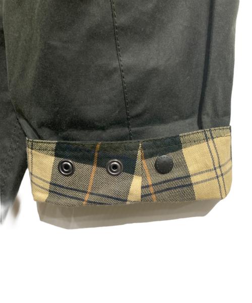 Barbour（バブアー）Barbour (バブアー) ビデイル ワックス オーバーサイズ ジャケット “OS WAX BEDALE” グリーン サイズ:38の古着・服飾アイテム