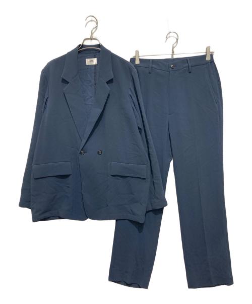 Soe（ソーイ）SOE (ソーイ) 別注ベーシックイージージャケット+パンツ ネイビーの古着・服飾アイテム