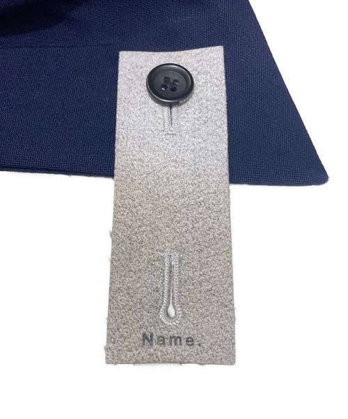Name.（ネーム）Name. (ネーム) オフスケールウールオーバーコート ネイビー サイズ:Ｓの古着・服飾アイテム