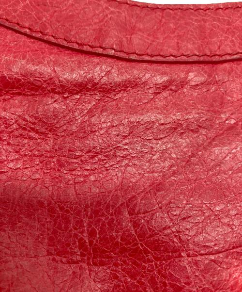 BALENCIAGA（バレンシアガ）BALENCIAGA (バレンシアガ) ジャイアントヒップ レザーショルダーバッグ ピンクの古着・服飾アイテム