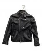 FREAK'S STOREフリークスストア）の古着「レザージャケット」｜ブラック