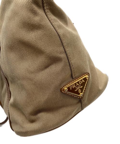 PRADA（プラダ）PRADA (プラダ) ハンドバッグ ベージュの古着・服飾アイテム