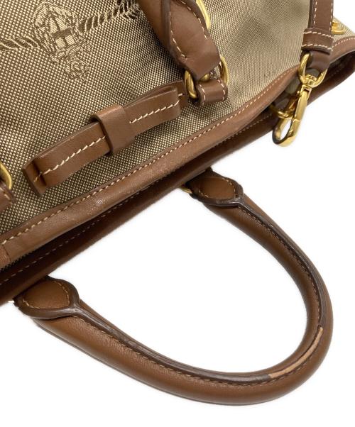 PRADA（プラダ）PRADA (プラダ) ハンドバッグ ベージュの古着・服飾アイテム