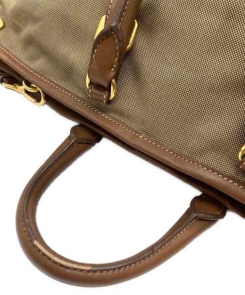 PRADA（プラダ）PRADA (プラダ) ハンドバッグ ベージュの古着・服飾アイテム