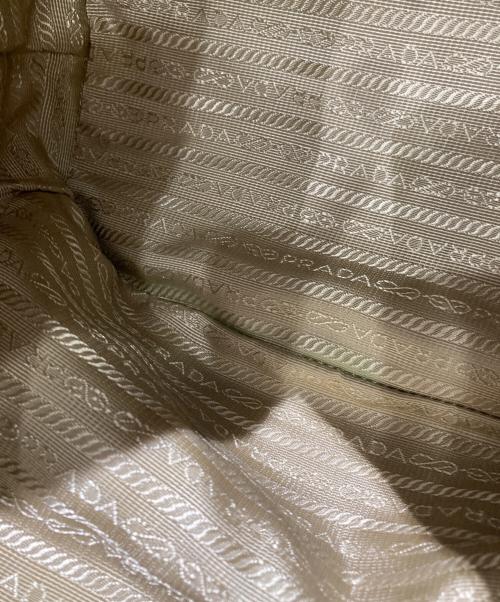 PRADA（プラダ）PRADA (プラダ) ハンドバッグ ベージュの古着・服飾アイテム