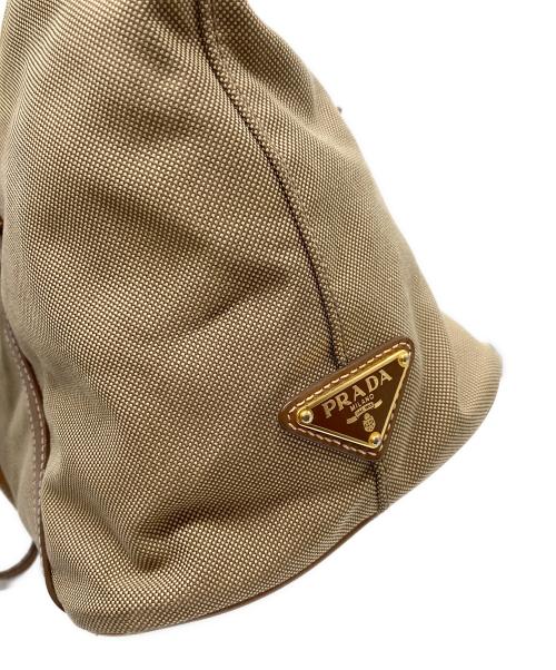 PRADA（プラダ）PRADA (プラダ) ハンドバッグ ベージュの古着・服飾アイテム