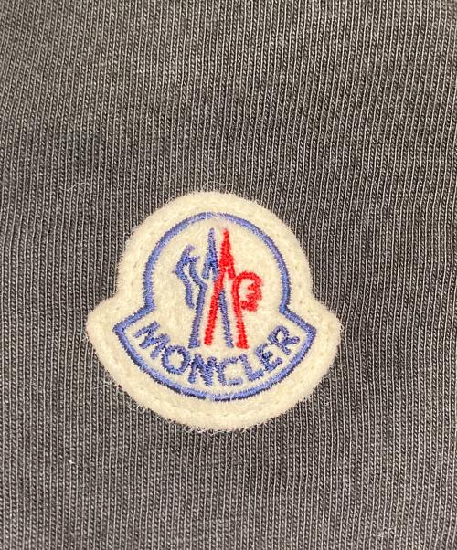 MONCLER（モンクレール）MONCLER (モンクレール) ロゴTシャツ ブラック サイズ:XSの古着・服飾アイテム