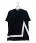 MONCLER（モンクレール）の古着「ロゴTシャツ」｜ブラック