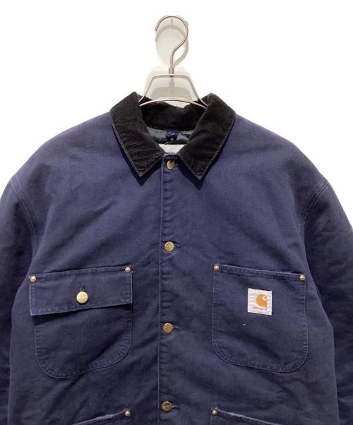 CarHartt（カーハート）CarHartt (カーハート) カバーオール　OG CHORE COAT ブルー サイズ:XLの古着・服飾アイテム