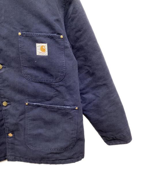CarHartt（カーハート）CarHartt (カーハート) カバーオール　OG CHORE COAT ブルー サイズ:XLの古着・服飾アイテム