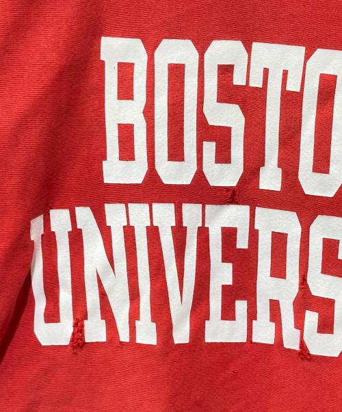 Champion REVERSE WEAVE（チャンピオン リバース ウィーブ）Champion REVERSE WEAVE (チャンピオン リバース ウィーブ) カレッジロゴクルーネックスウェット レッド サイズ:XLの古着・服飾アイテム