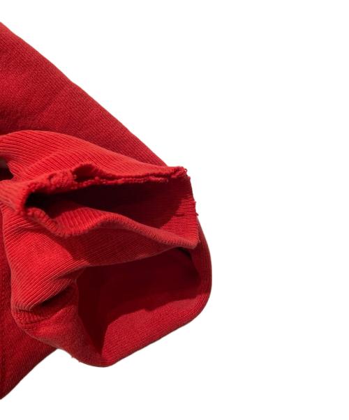 Champion REVERSE WEAVE（チャンピオン リバース ウィーブ）Champion REVERSE WEAVE (チャンピオン リバース ウィーブ) カレッジロゴクルーネックスウェット レッド サイズ:XLの古着・服飾アイテム