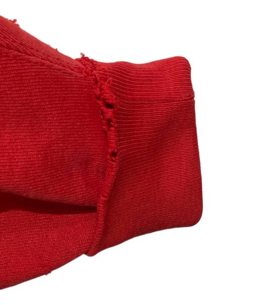 Champion REVERSE WEAVE（チャンピオン リバース ウィーブ）Champion REVERSE WEAVE (チャンピオン リバース ウィーブ) カレッジロゴクルーネックスウェット レッド サイズ:XLの古着・服飾アイテム