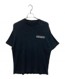 uniform experiment（ユニフォームエクスペリメント）の古着「UE NAVY WAFFLE TEE」｜ブラック