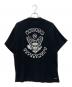 uniform experiment (ユニフォームエクスペリメント) UE NAVY WAFFLE TEE ブラック サイズ:L：5000円