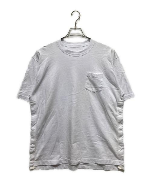 sacai（サカイ）sacai (サカイ) Cotton Jersey T-Shirt ホワイト サイズ:Mの古着・服飾アイテム