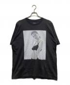 KATE MOSSケイト モス）の古着「David Sims Photo T-shirts biotope」｜グレー