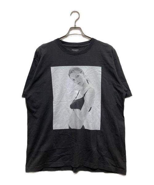 KATE MOSS（ケイト モス）KATE MOSS (ケイト モス) David Sims Photo T-shirts biotope グレー サイズ:XLの古着・服飾アイテム