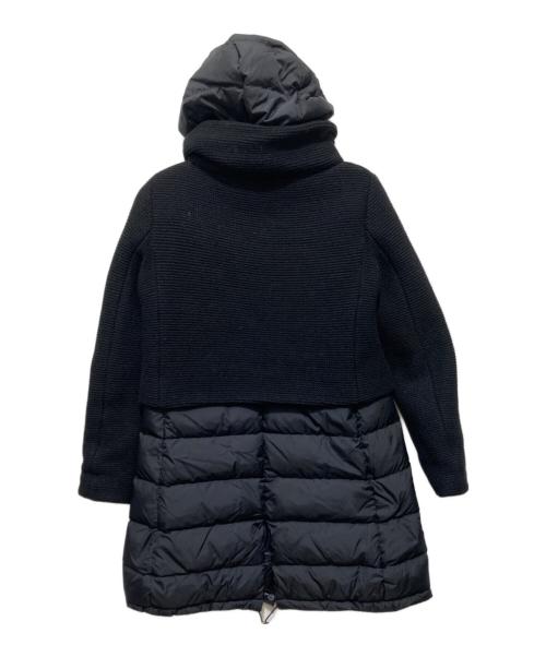 HERNO（ヘルノ）HERNO (ヘルノ) ロングダウン切替コート ブラック サイズ:42の古着・服飾アイテム