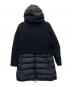 HERNO (ヘルノ) ロングダウン切替コート ブラック サイズ:42：35000円