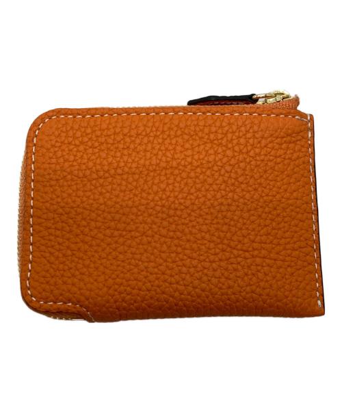 bonaventura（ボナベンチュラ）BONAVENTURA (ボナベンチュラ) ラウンドジップコインケース オレンジの古着・服飾アイテム