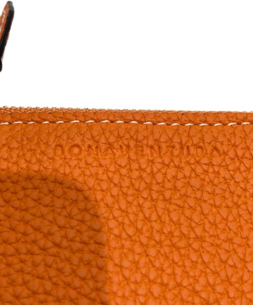 bonaventura（ボナベンチュラ）BONAVENTURA (ボナベンチュラ) ラウンドジップコインケース オレンジの古着・服飾アイテム