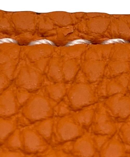 bonaventura（ボナベンチュラ）BONAVENTURA (ボナベンチュラ) ラウンドジップコインケース オレンジの古着・服飾アイテム