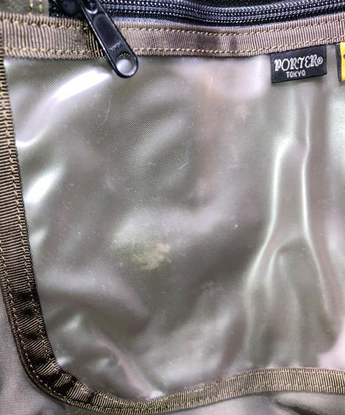 PORTER（ポーター）PORTER (ポーター) TENSION  TOTE BAG オリーブの古着・服飾アイテム