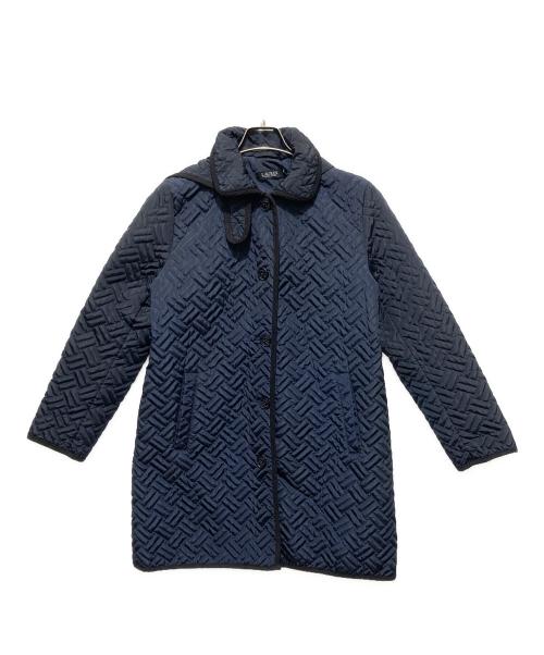 LAUREN RALPH LAUREN（ローレンラルフローレン）LAUREN RALPH LAUREN (ローレンラルフローレン) LRLロゴプレートキルティングコート ブラック サイズ:Mの古着・服飾アイテム