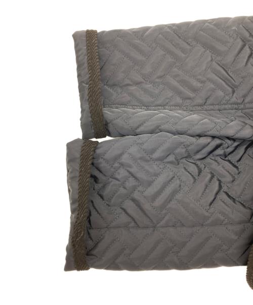 LAUREN RALPH LAUREN（ローレンラルフローレン）LAUREN RALPH LAUREN (ローレンラルフローレン) LRLロゴプレートキルティングコート ブラック サイズ:Mの古着・服飾アイテム