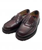 G.H.BASS×FRED PERRYジーエイチバス×フレッドペリー）の古着「コインローファー」｜ボルドー