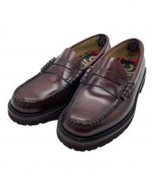 G.H.BASS×FRED PERRY（ジーエイチバス×フレッドペリー）の古着「コインローファー」｜ボルドー