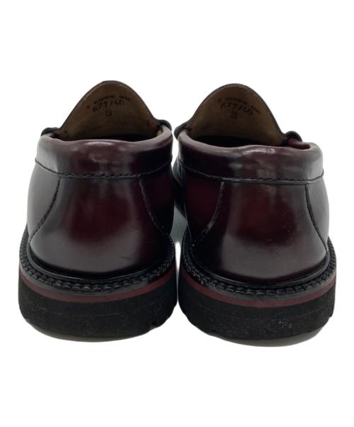 G.H.BASS（ジーエイチバス）G.H.BASS (ジーエイチバス) FRED PERRY (フレッドペリー) コインローファー ボルドー サイズ:6/7/40の古着・服飾アイテム