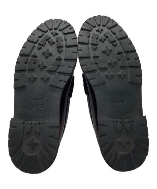 G.H.BASS（ジーエイチバス）G.H.BASS (ジーエイチバス) FRED PERRY (フレッドペリー) コインローファー ボルドー サイズ:6/7/40の古着・服飾アイテム