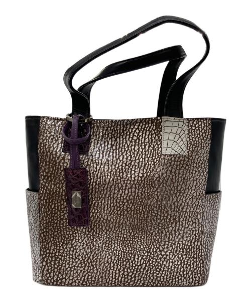 Laquju（ラクジュ）Laquju (ラクジュ) バッグ ブラウンの古着・服飾アイテム