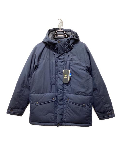 FOX FIRE（フォックスファイヤー）FOX FIRE (フォックスファイヤー) モノリスタダウンフーディ ネイビー サイズ:Lの古着・服飾アイテム