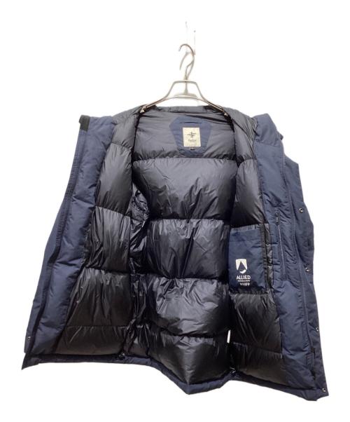 FOX FIRE（フォックスファイヤー）FOX FIRE (フォックスファイヤー) モノリスタダウンフーディ ネイビー サイズ:Lの古着・服飾アイテム