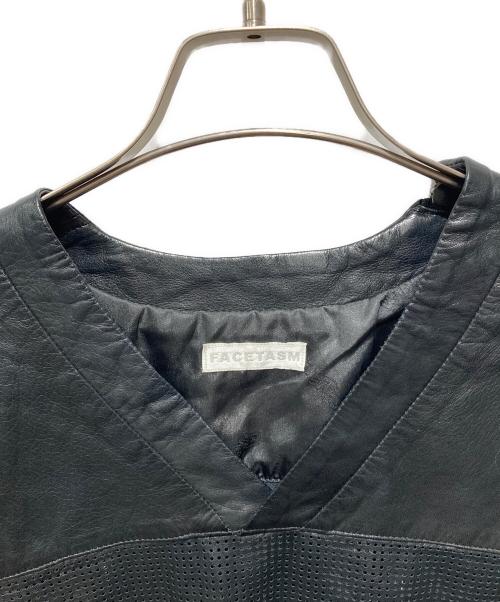 FACETASM（ファセッタズム）FACETASM (ファセッタズム) 半袖カットソー ブラック サイズ:FREEの古着・服飾アイテム