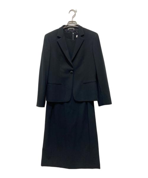MaxMara（マックスマーラ）MaxMara (マックスマーラ) ジャケットワンピースセット ブラック サイズ:38の古着・服飾アイテム
