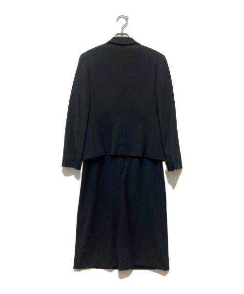 MaxMara（マックスマーラ）MaxMara (マックスマーラ) ジャケットワンピースセット ブラック サイズ:38の古着・服飾アイテム
