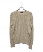 POLO RALPH LAURENポロ・ラルフローレン）の古着「シルクハンドニット」｜ベージュ