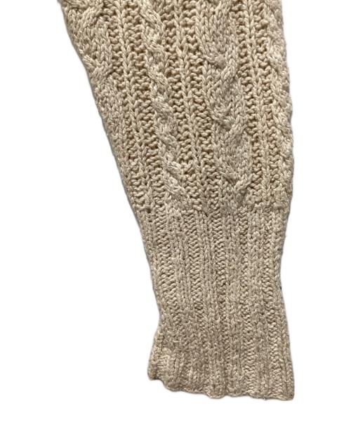 POLO RALPH LAUREN（ポロ・ラルフローレン）POLO RALPH LAUREN (ポロ・ラルフローレン) シルクハンドニット ベージュ サイズ:Mの古着・服飾アイテム