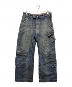 ARMANI JEANSアルマーニジーンズ）の古着「カーゴデニムパンツ」｜インディゴ