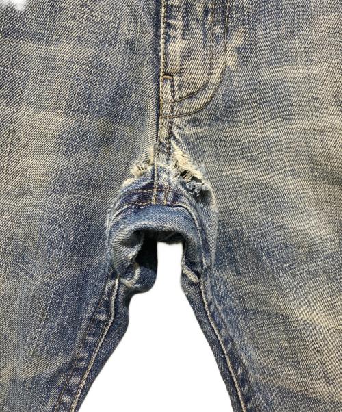 ARMANI JEANS（アルマーニジーンズ）ARMANI JEANS (アルマーニジーンズ) カーゴデニムパンツ インディゴ サイズ:Mの古着・服飾アイテム