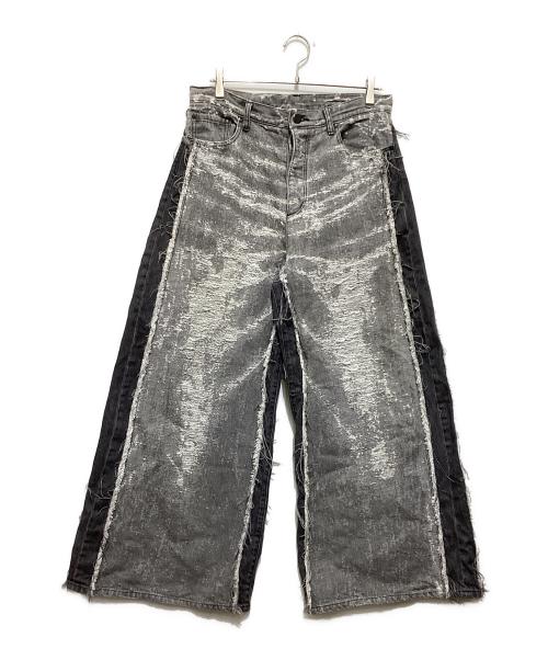 TAAKK（ターク）TAAKK (ターク) デニムパンツ グレー サイズ:2の古着・服飾アイテム