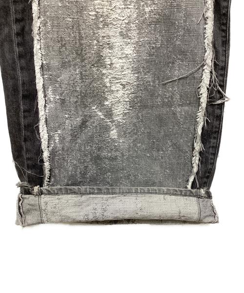 TAAKK（ターク）TAAKK (ターク) デニムパンツ グレー サイズ:2の古着・服飾アイテム