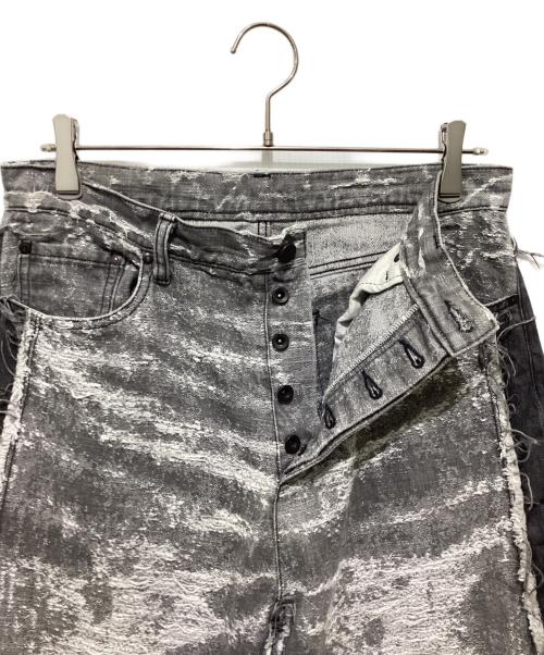 TAAKK（ターク）TAAKK (ターク) デニムパンツ グレー サイズ:2の古着・服飾アイテム